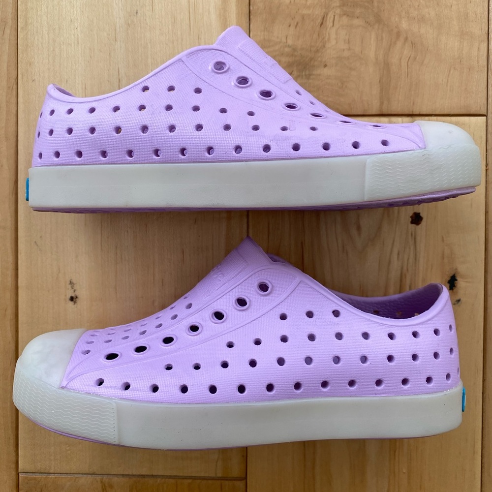 Kids Native Shoes Size 13 GLOW IN THE DARK